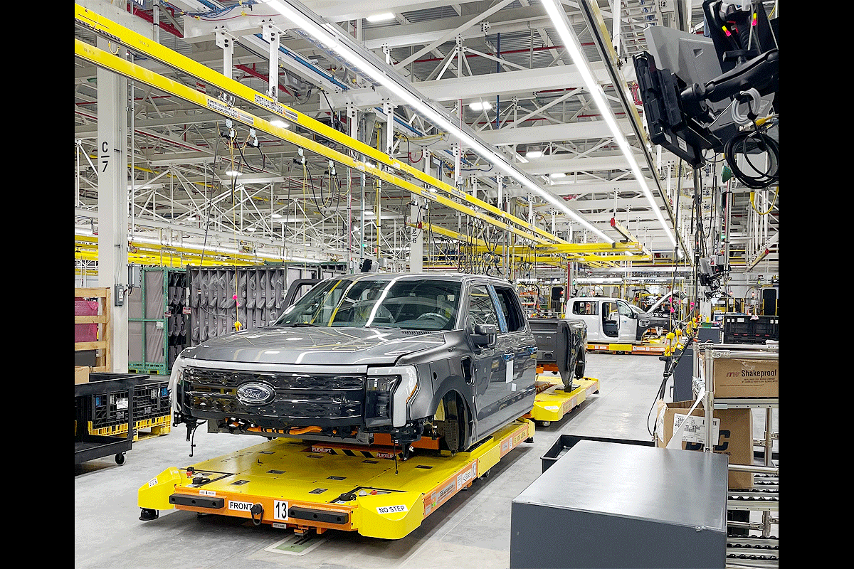 Why Ford is planning a huge production boost for the F150 Lightning EV