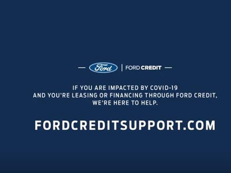 Ford Credit To Provide Payment Relief During Crisis