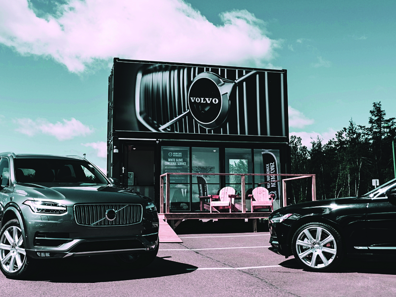 Meet the Volvo dealer with a travelling road show(room) Automotive